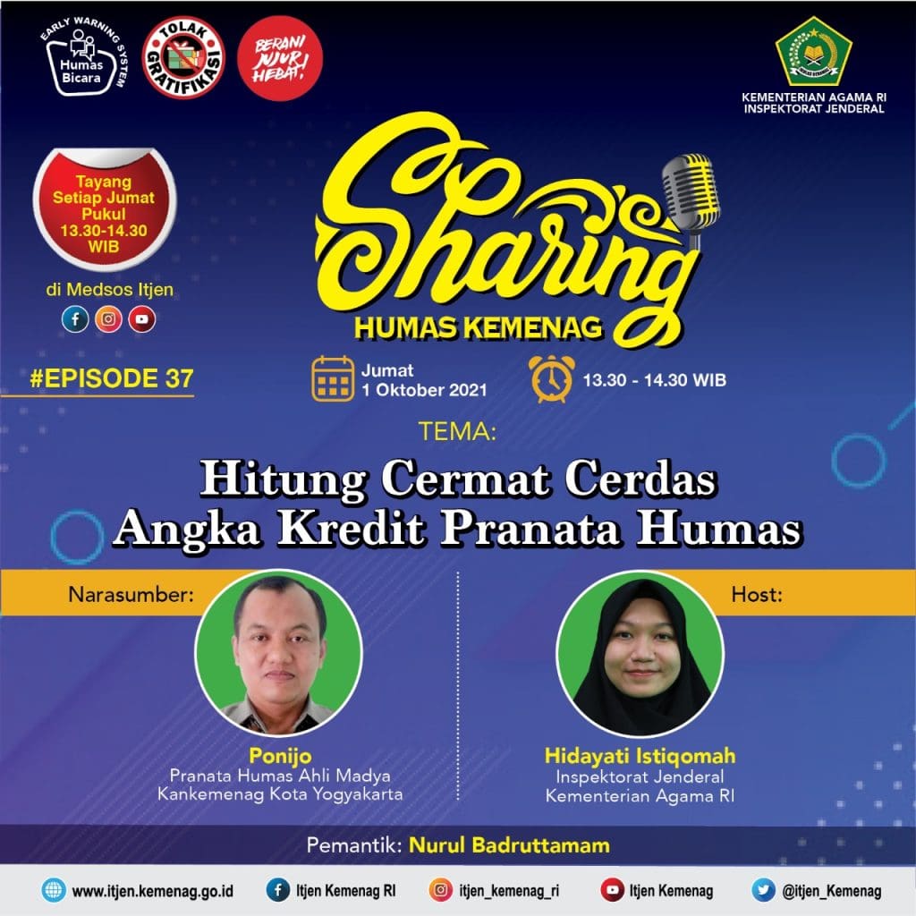 Pranata Humas Kemenag Kota Yogyakarta Tampil Sebagai Pembicara Sharing ...