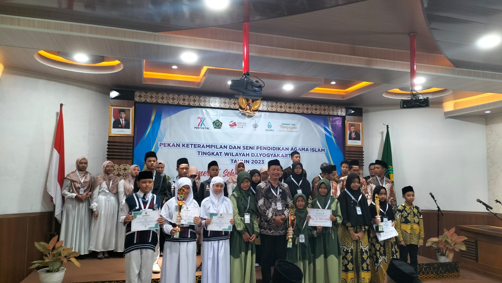 Kafilah Kota Yogyakarta Juara Umum Pentas Pai Diy 2023 Kantor