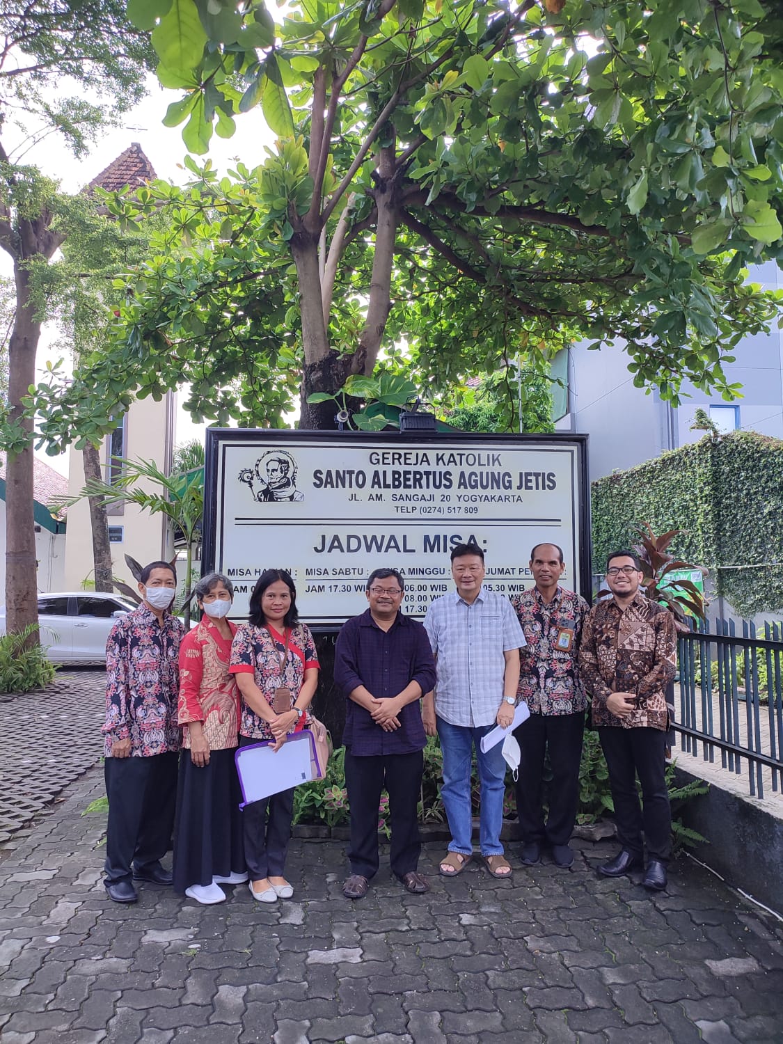 Gara Katolik Kunjungi Paroki St. Albertus Agung Jetis – Kantor ...